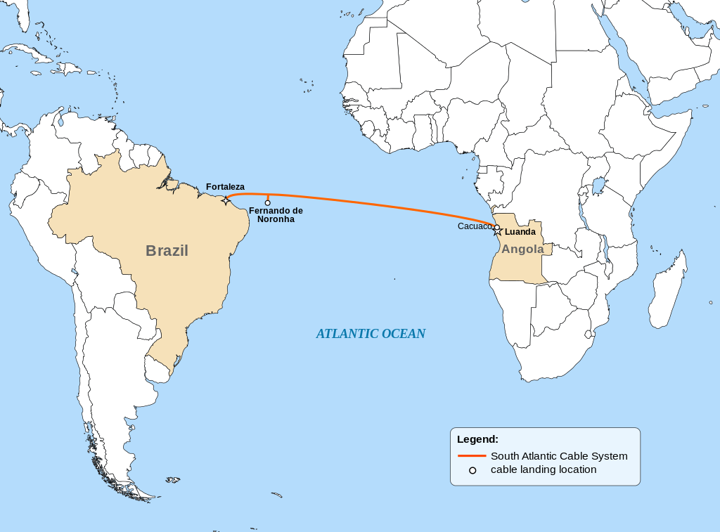 安哥拉电缆9日启动SACS海底光缆巴西站建设